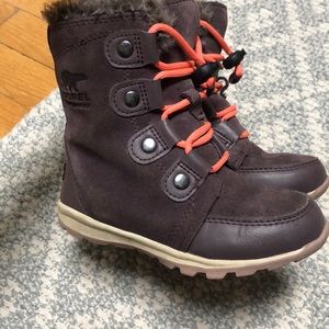 Sorel Whitney Waterproof Girls Winter Boot